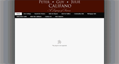 Desktop Screenshot of petercalifano.topproducerwebsite.com