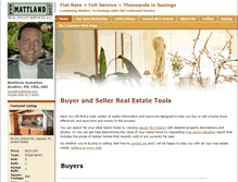 Tablet Screenshot of mattland.topproducerwebsite.com