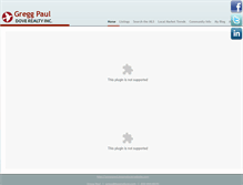 Tablet Screenshot of greggpaul.topproducerwebsite.com