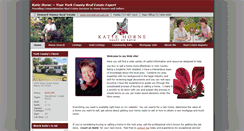 Desktop Screenshot of katiehorne.topproducerwebsite.com